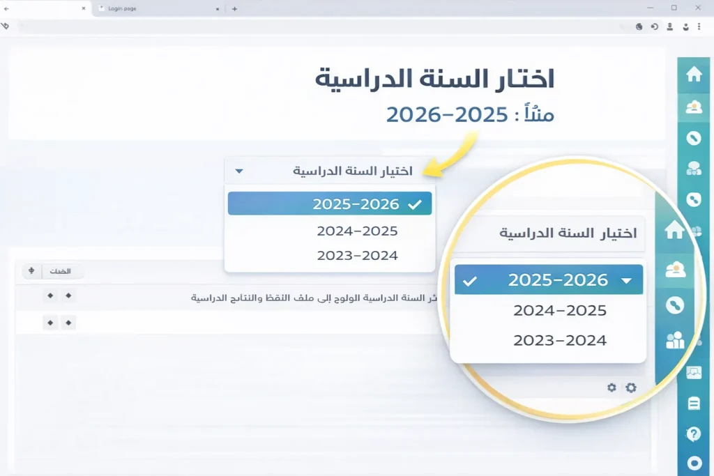 اختيار-السنة-الدراسية