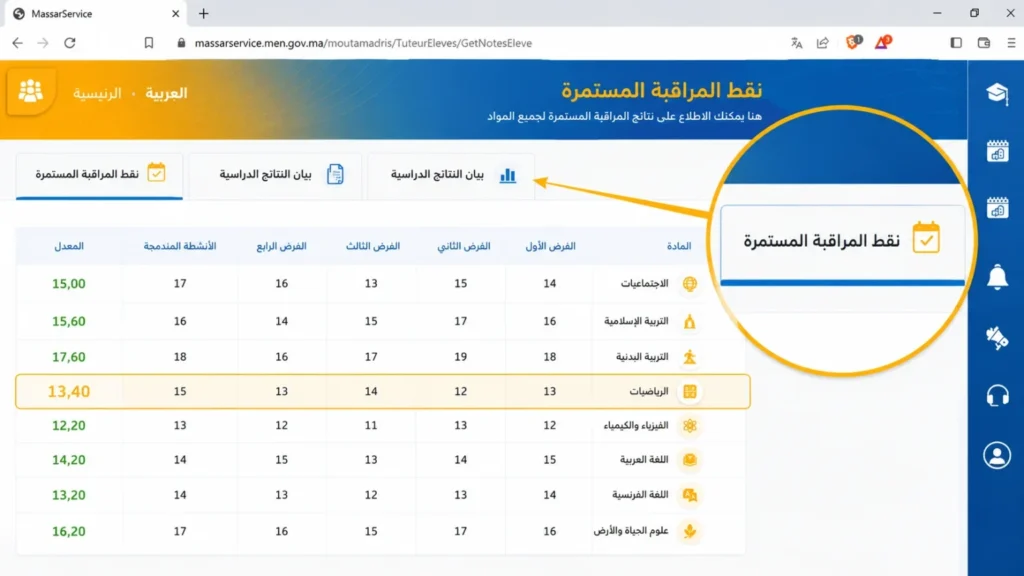 شوف-نقط-المراقبة-المستمرة